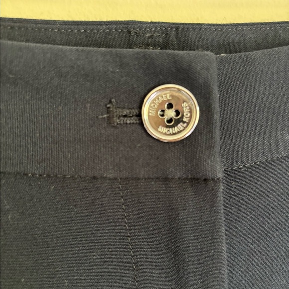 Michael Kors Classic Pants Size 8 Cropped Dark Blue - Picture 4 of 14